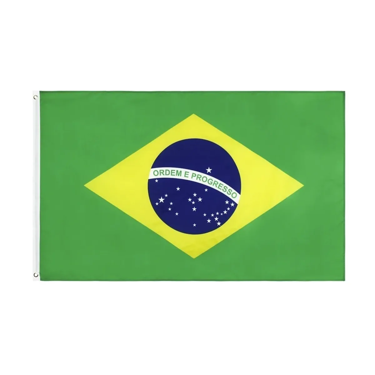 MERCADO CBF - Bandera Brasil 90x150cm Bandera Brasileña Brazil