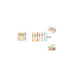 GENERICO - Destacador De Colores De Animales Cutes 6Pcs