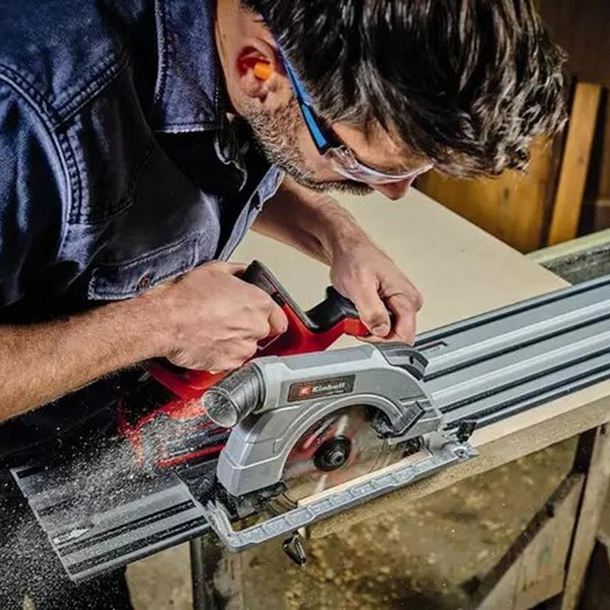 EINHELL - Riel Guia De Sierra Inmersion Einhell Te-ps 165