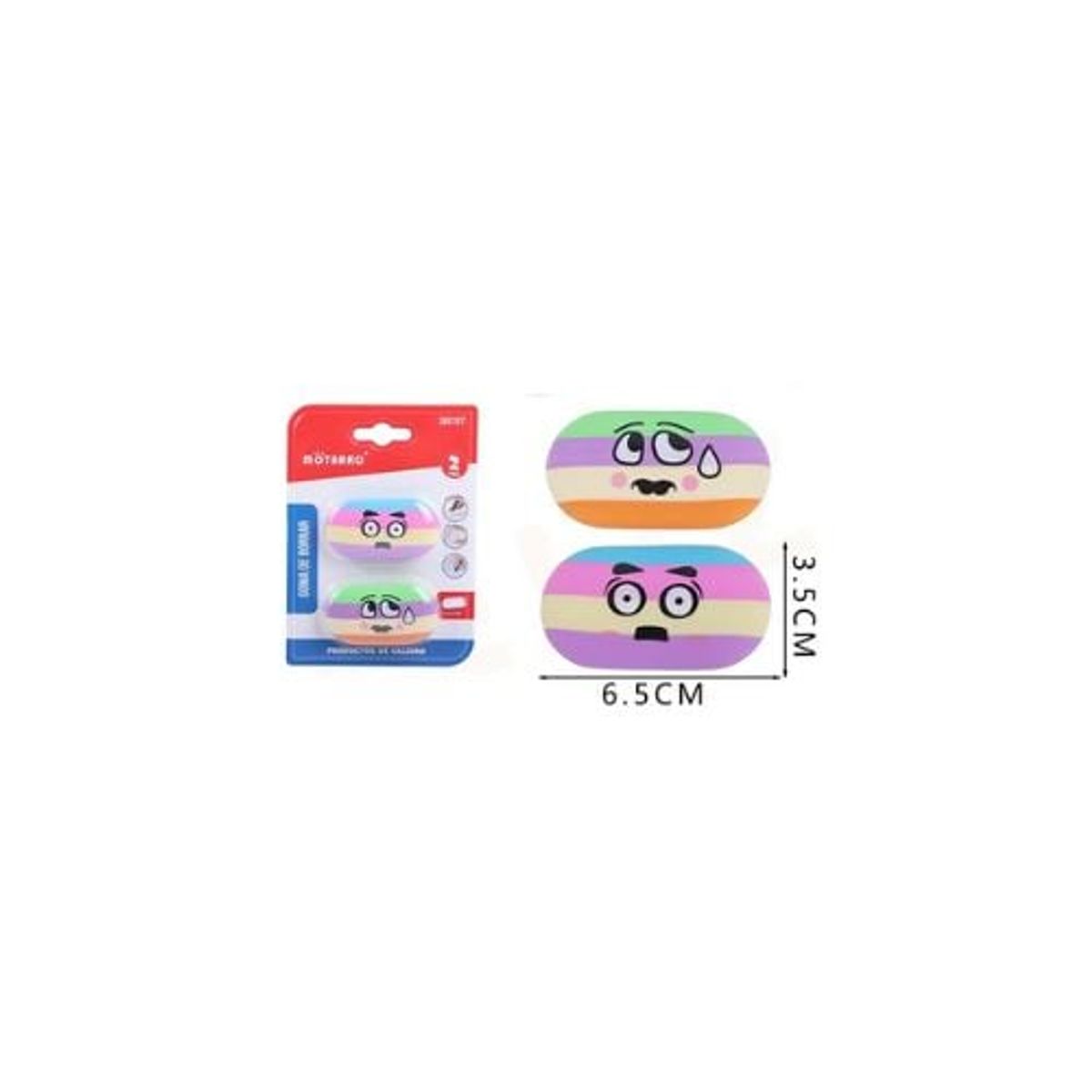 GENERICO - Goma De Borrar Emociones 2Pcs