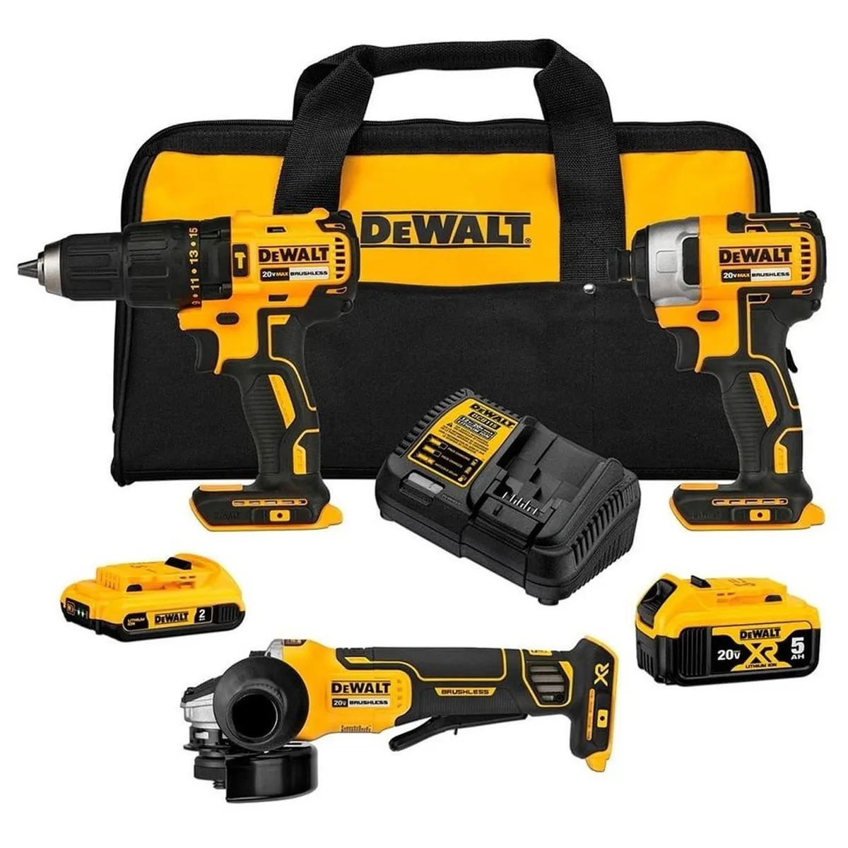 DEWALT - Kit Herramientas 20v Dewalt Dck332d1p1-b2