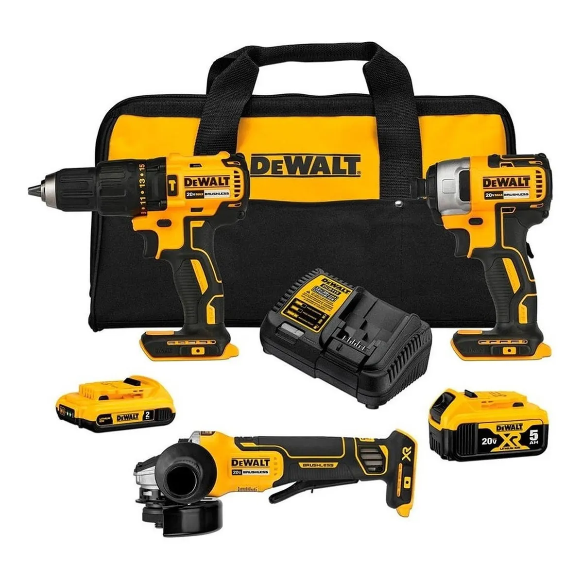 DEWALT - Kit Herramientas 20v Dewalt Dck332d1p1-b2