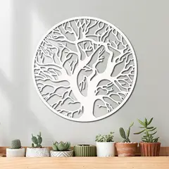 ELAB PROPIA - Cuadro Árbol de la Vida Ramas 40x40cm - Madera Fun Republic