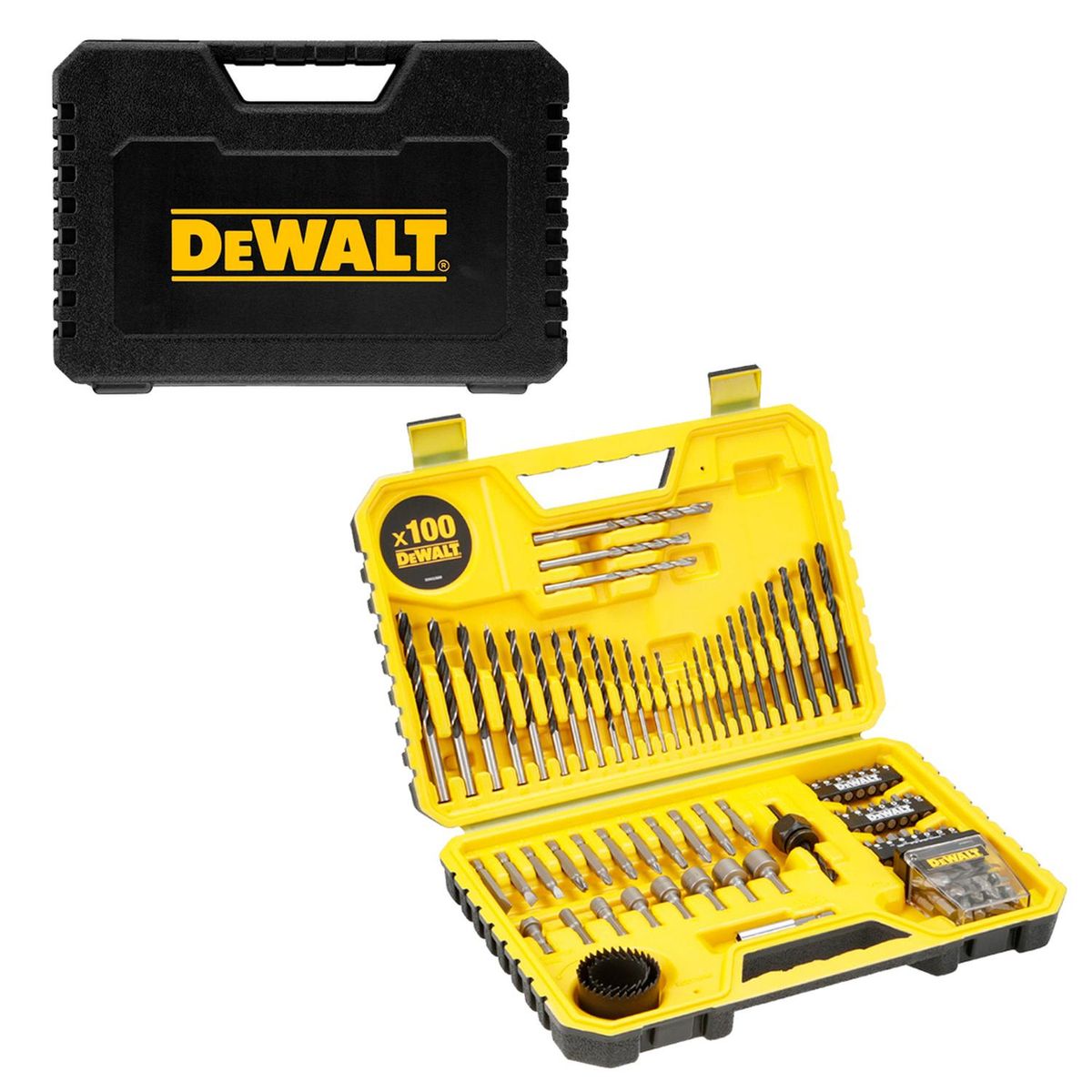 DEWALT - Set 100 Piezas Taladrar Y Atornillar Dewalt Dt71563-qz