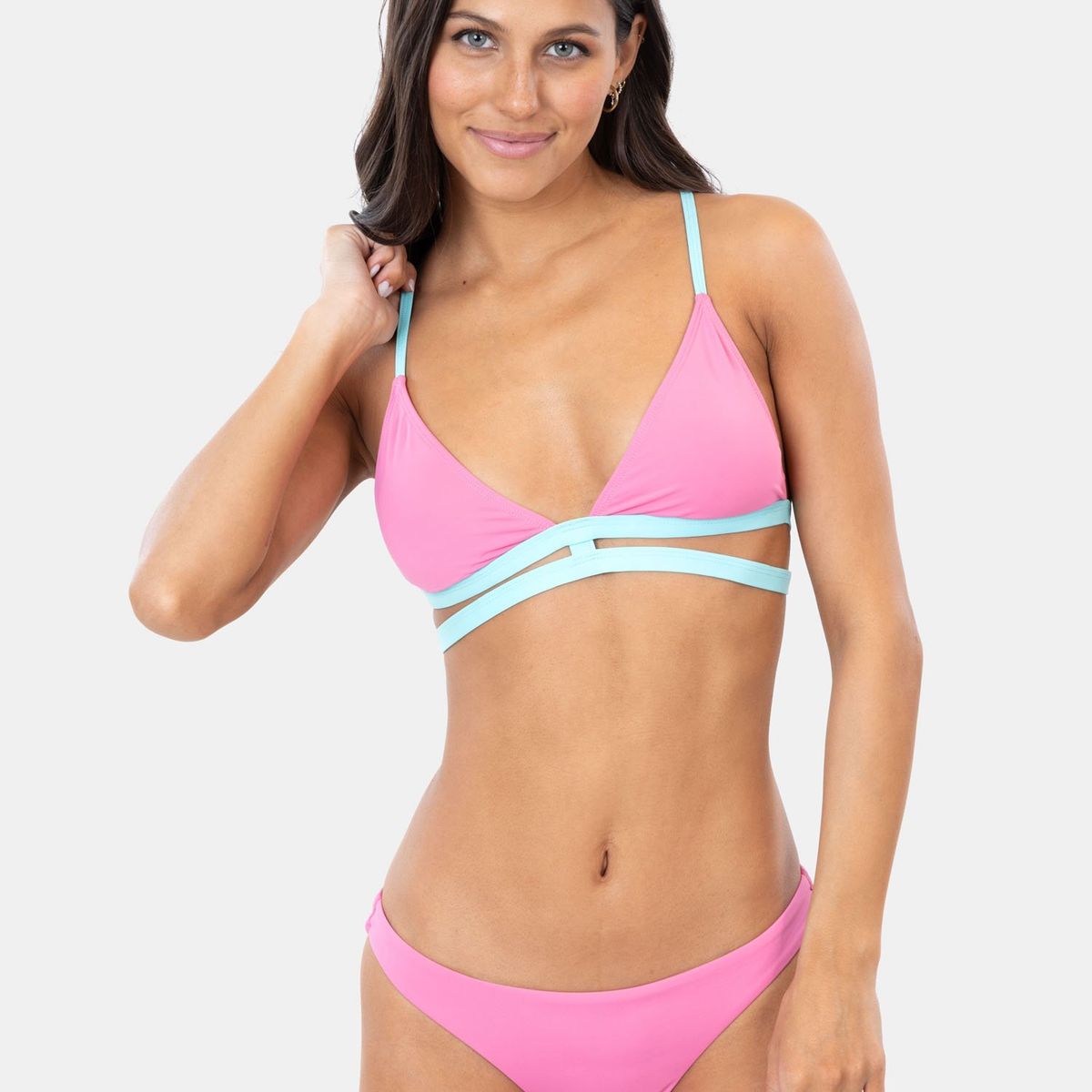 MAUI AND SONS - Bikini Half Moon Rosado Mujer Maui And Sons