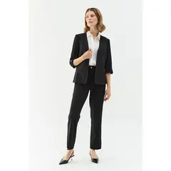MA GRIFFE - Blazer Negro Mujer Magriffe