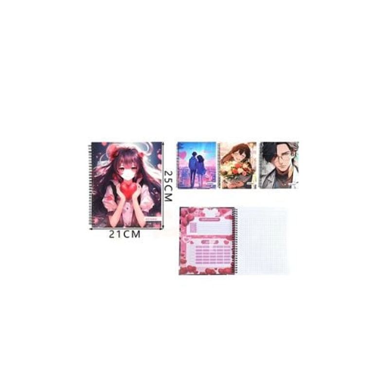 GENERICO - Cuaderno Universitario Kawaii 100Hojas