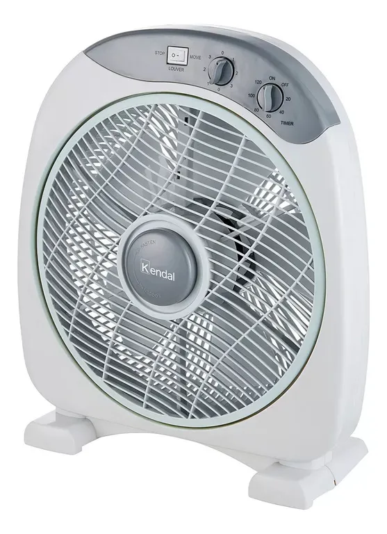 KENDAL Ventilador de Mesa / Piso Silencioso Box Kf-12b3 Timer 120 Min