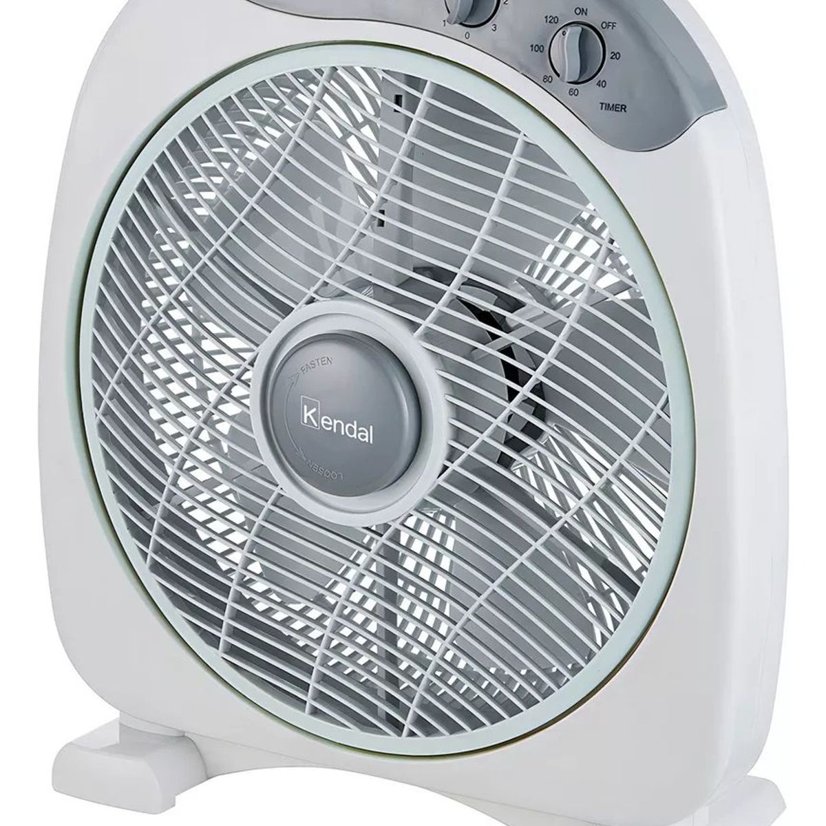 KENDAL - Ventilador de Mesa / Piso Silencioso Kendal Box Kf-12b3 Timer 120 Min