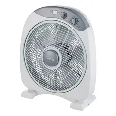KENDAL - Ventilador de Mesa / Piso Silencioso Box Kf-12b3 Timer 120 Min