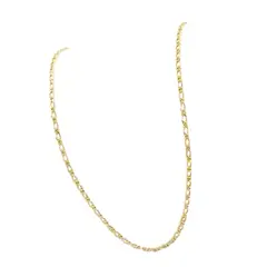 GENERICO - Cadena Tejido 1x1 Oro Laminado 18k