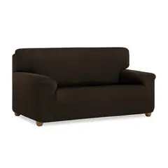 ZAHR - FUNDA JACQUARD ELAST 2 CUERPOS TEIDE MARRON