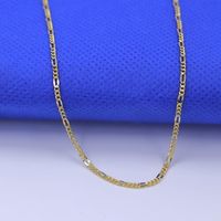 Cadena 3x1 Diamantada Oro laminado 18k