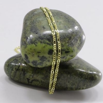 Imagen 2 del producto Cadena 3x1 Diamantada Oro laminado 18k