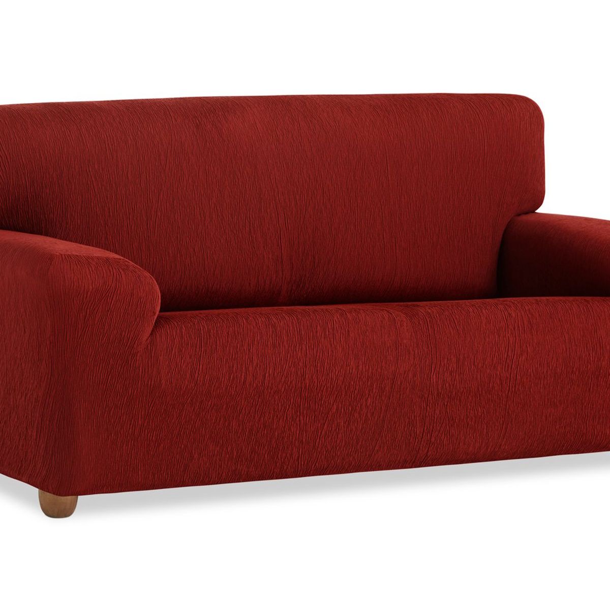 ZAHR - FUNDA JACQUARD ELAST 3 CUERPOS  TEIDE ROJO