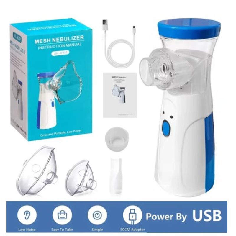 GENERICO - Nebulizador portatil para niños y adultos