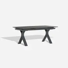 ROSEN - Mesa de Comedor de Terraza Albir 8 Personas Gris