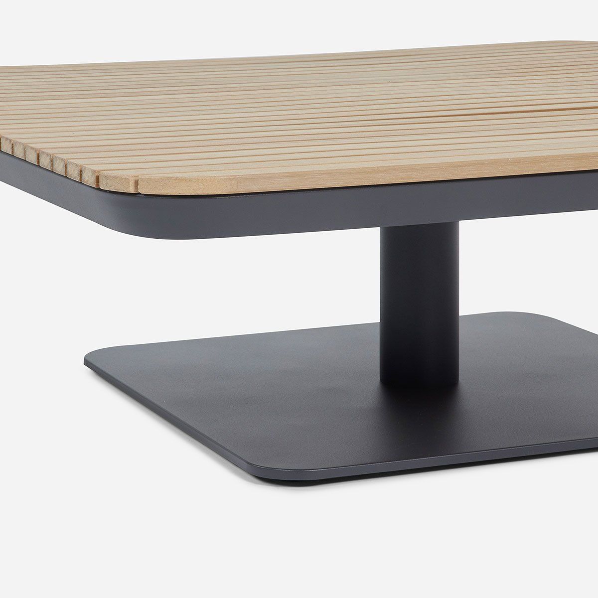 ROSEN - Mesa Centro Terraza Maldivas Ceniza/Natural