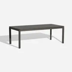 ROSEN - Mesa de Comedor de Terraza Tallows 8 Personas Gris