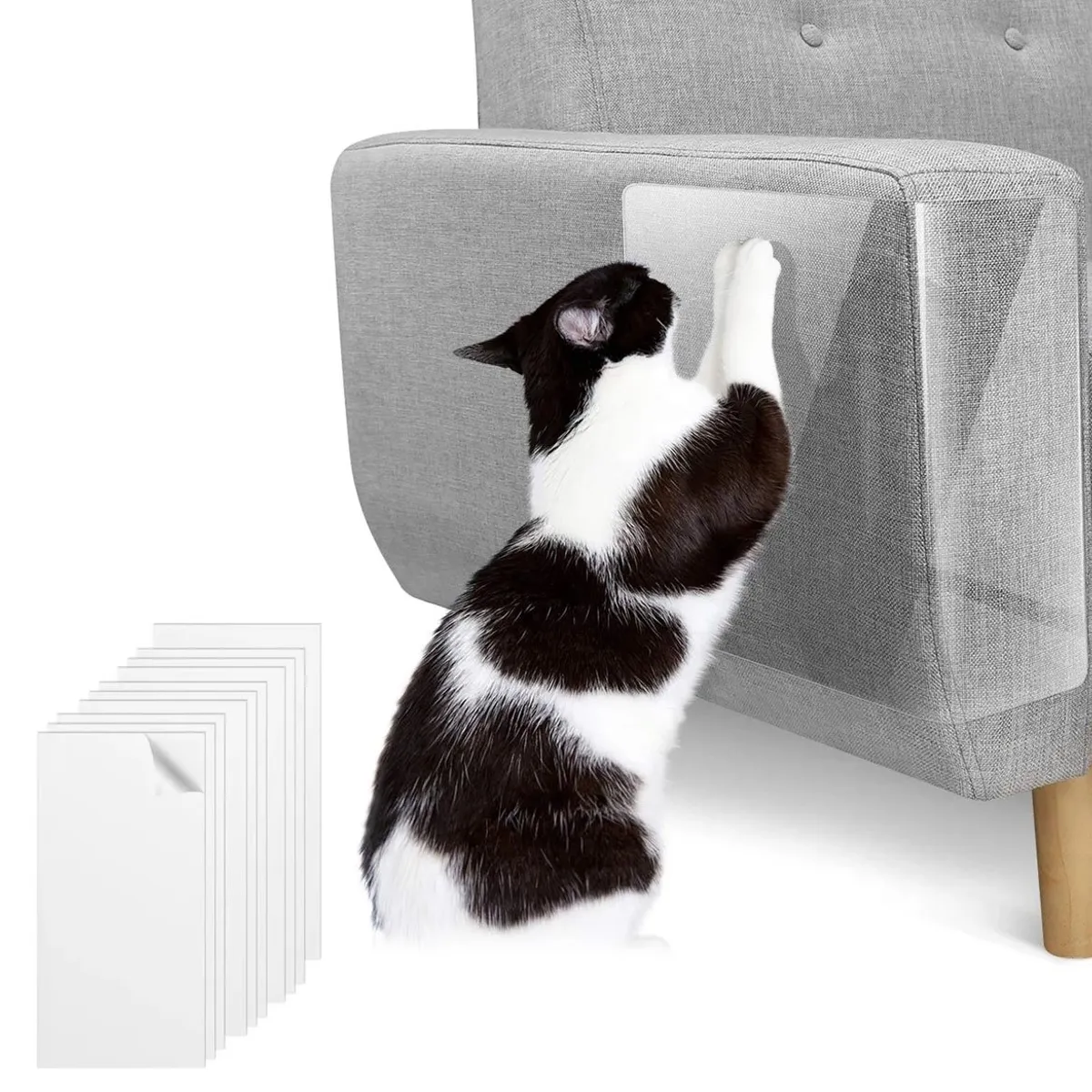 KUANGYE - Protector Muebles 10 Cintas Antiarañazos Gatos Sofa Sillón
