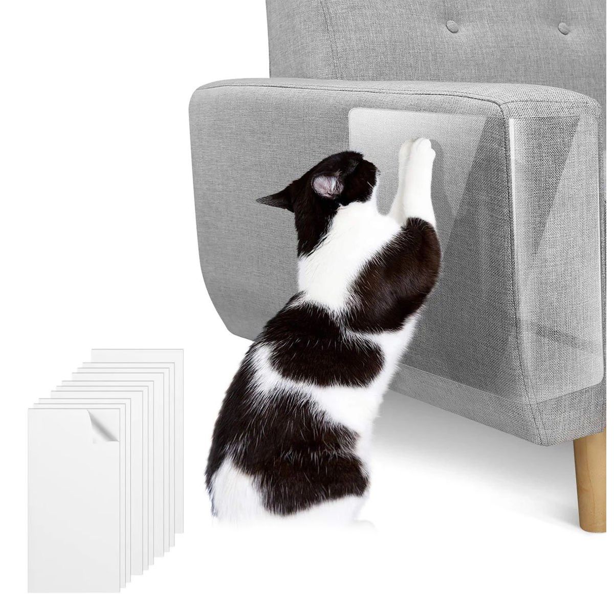 KUANGYE - Protector Muebles 10 Cintas Antiarañazos Gatos Sofa Sillón