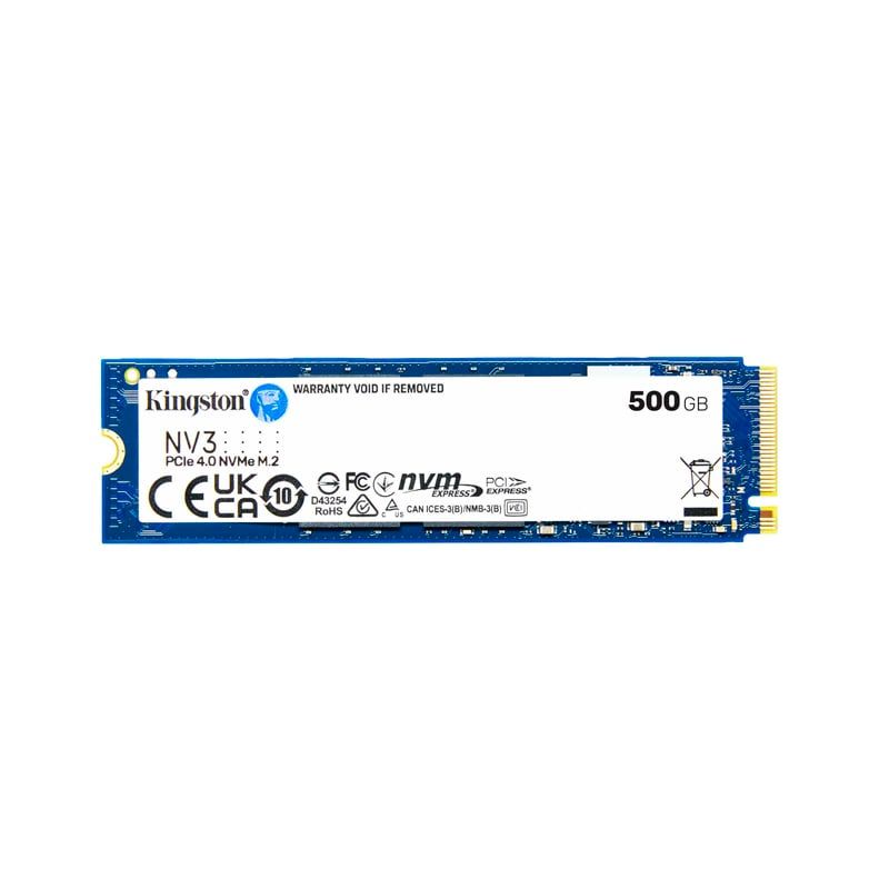 KINGSTON - Unidad de Estado Sólido Kingston NV3, 500GB, M.2 2280