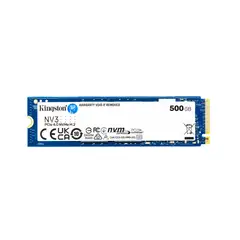 KINGSTON - Unidad de Estado Sólido NV3, 500GB, M.2 2280