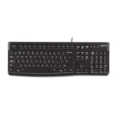 LOGITECH - Teclado Usb K120 Silencioso - Negro