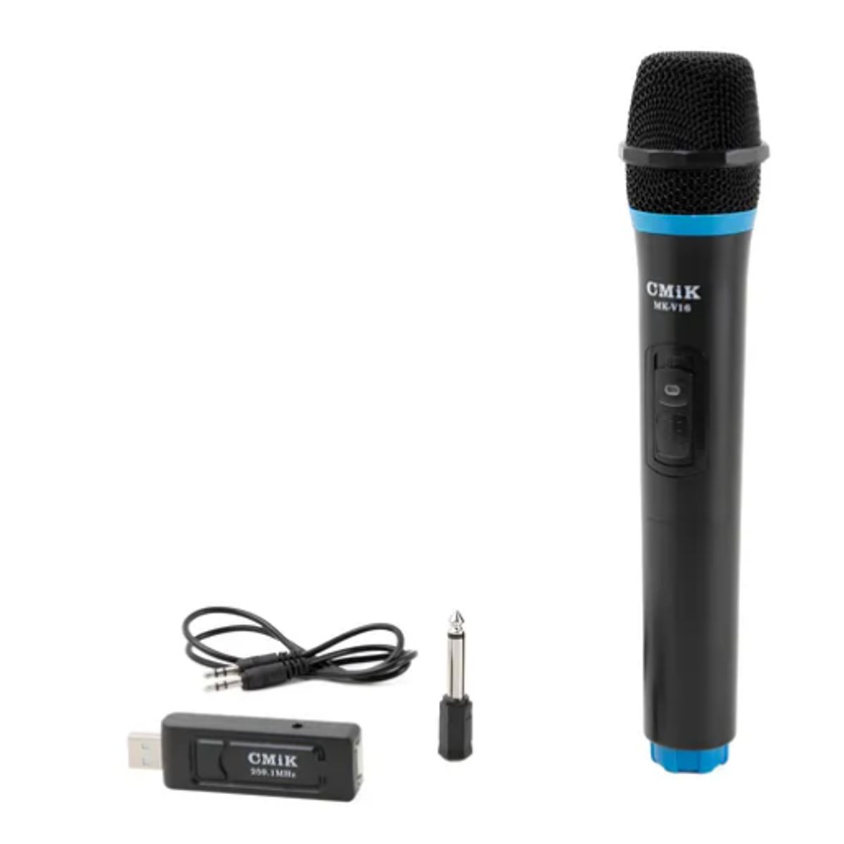 GENERICO - Micrófono Cmik Mk-v16 Cardioide NEGRO CON AZUL