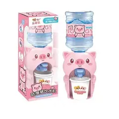 ANGELES DEL HOGAR - Mini Garrafon Kawaii Dispensador De Agua Para Niños Color Rosa