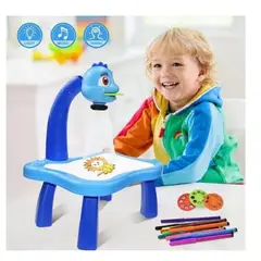 ANGELES DEL HOGAR - Mesa Didactica Dibujo para niños Azul