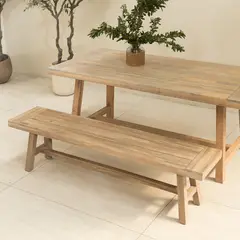AMOBLE - Banqueta Dublin Madera Ch 170 Amoblé