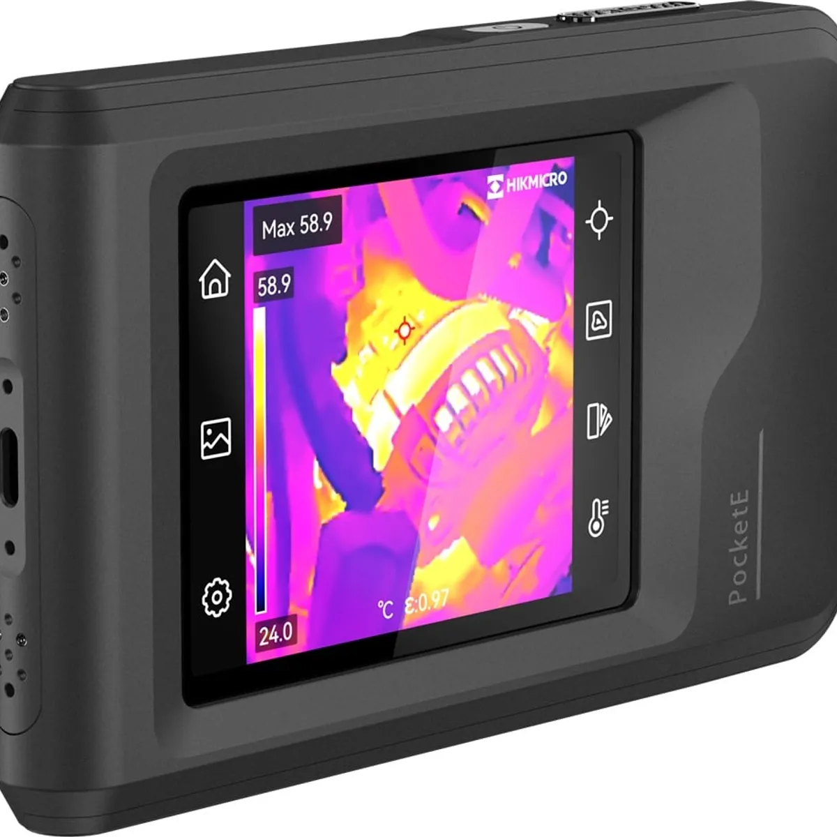 HIKMICRO - Cámara termográfica de bolsillo Pocket E 96 x 96