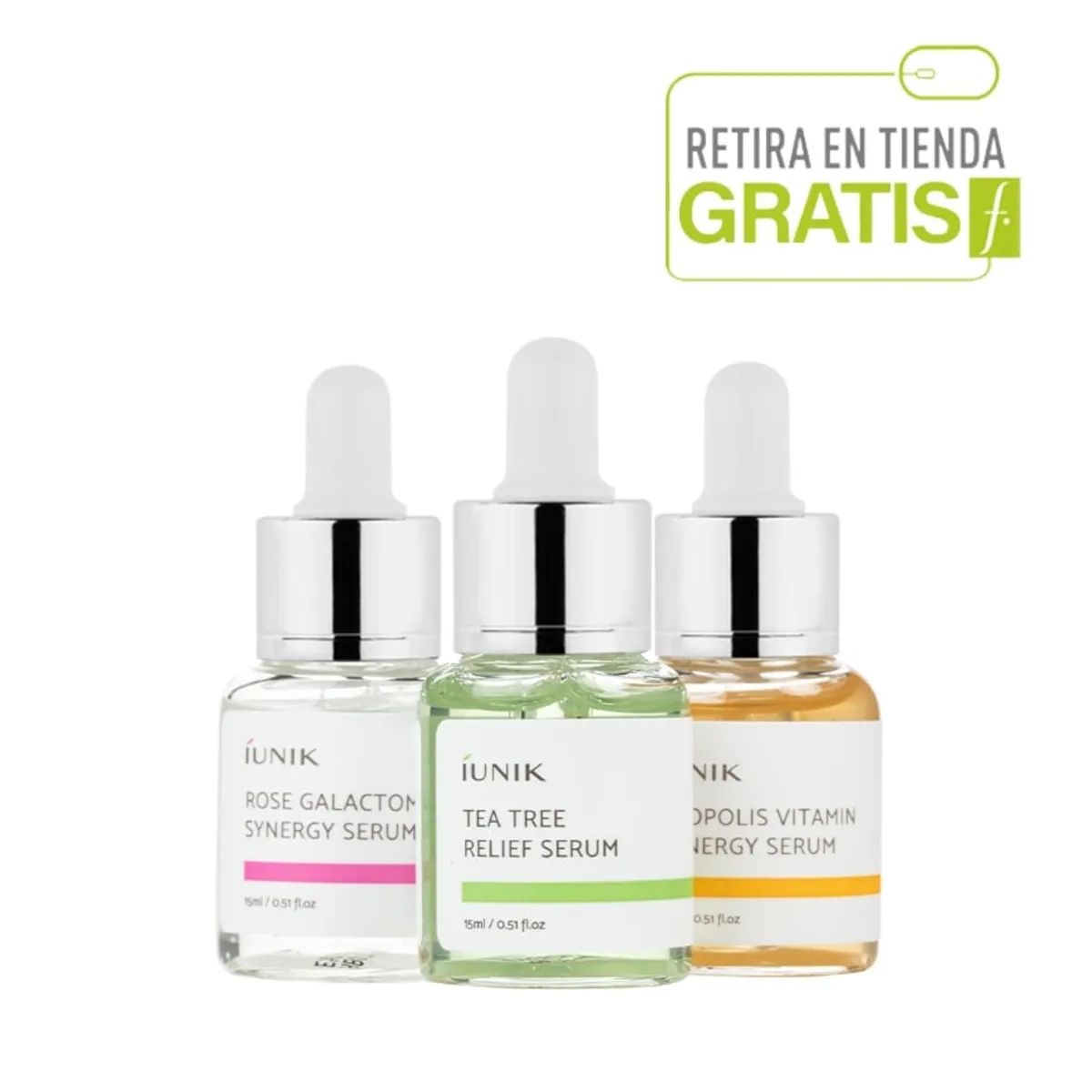IUNIK - IUNIK Kit Serum facial mini-