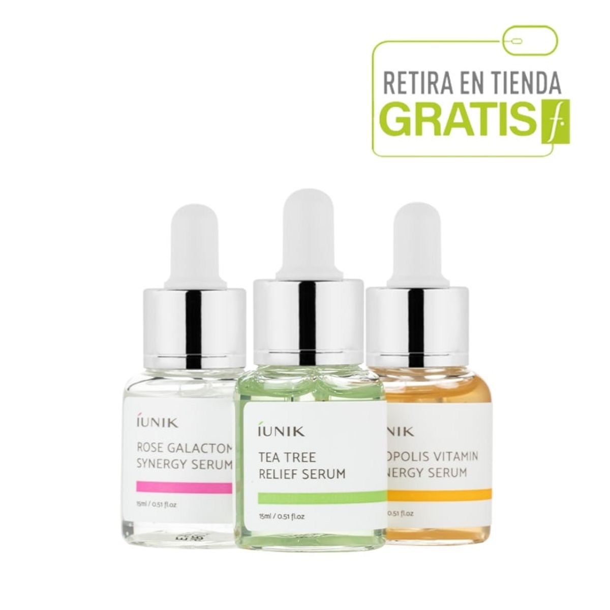 IUNIK - IUNIK Kit Serum facial mini-