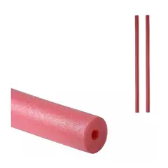 GENERICO - Fideos Flotadores De Espuma Tubo Piscina Pack X 2 Rojo