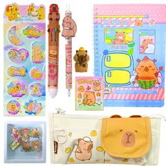GENERICO - Papelería Capibara Kawaii Box De Regalo Capybara Tamaño L