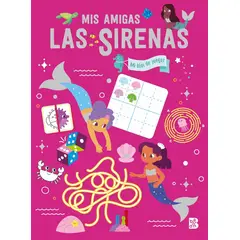 BALLON - Libro Mis amigas las sirenas. Mi bloc de juegos
