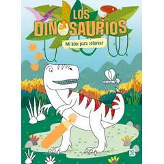 BALLON - Libro Los dinosaurios. Mi bloc para colorear
