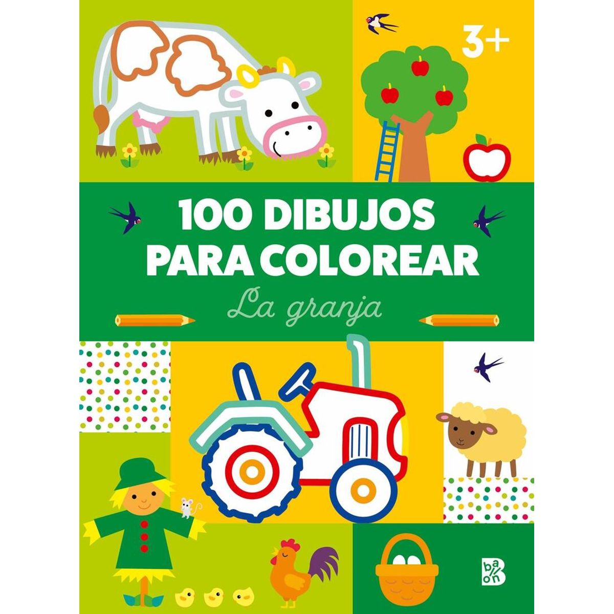 BALLON - La granja. 100 dibujos para colorear