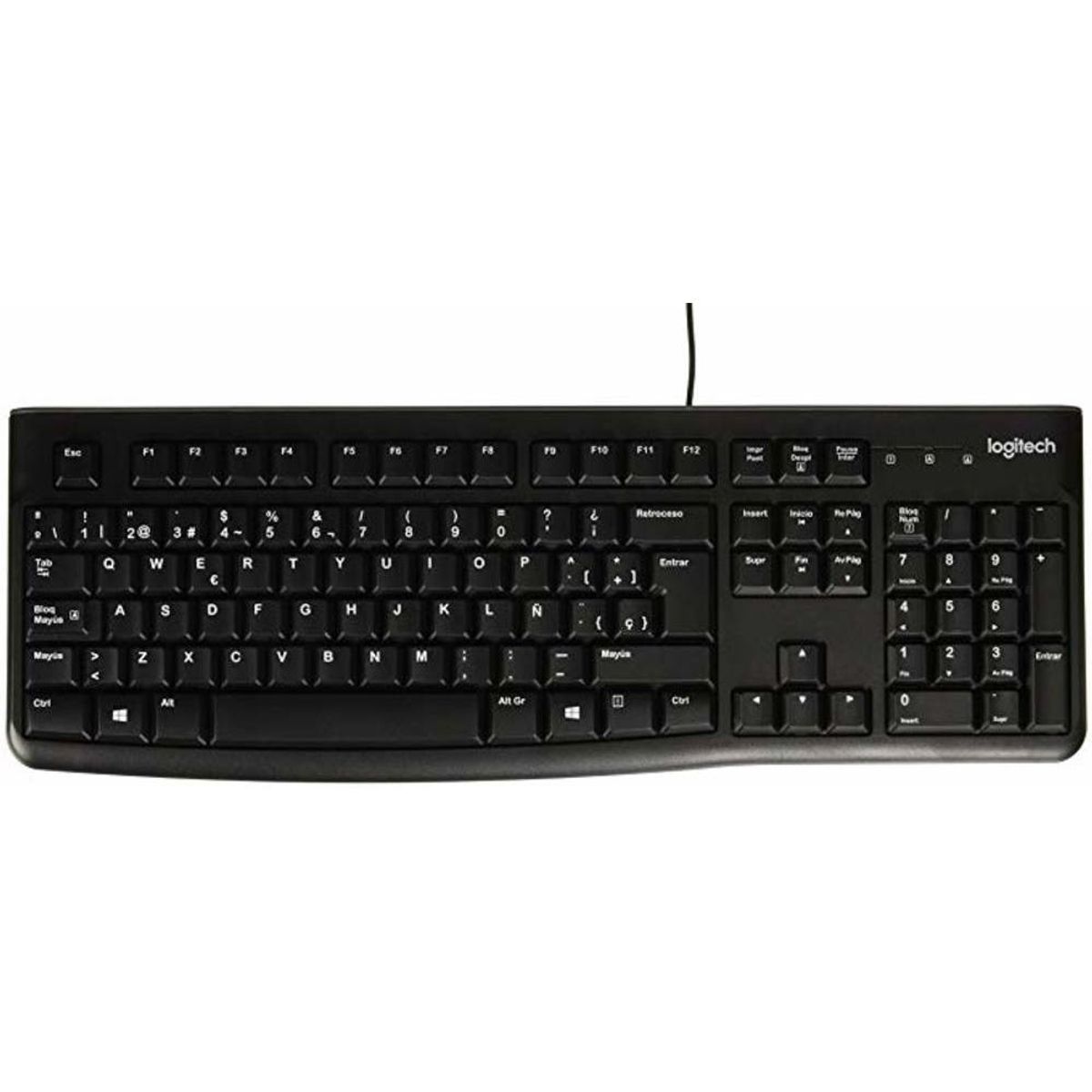 LOGITECH - TECLADO ALAMBRICO USB LOGITECH K120 NEGRO