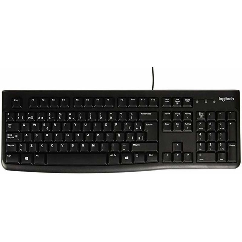 LOGITECH - TECLADO ALAMBRICO USB LOGITECH K120 NEGRO