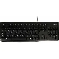 LOGITECH - TECLADO ALAMBRICO USB K120 NEGRO
