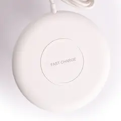 BCC - Cargador Inalámbrico G10 Carga Rápida Blanco