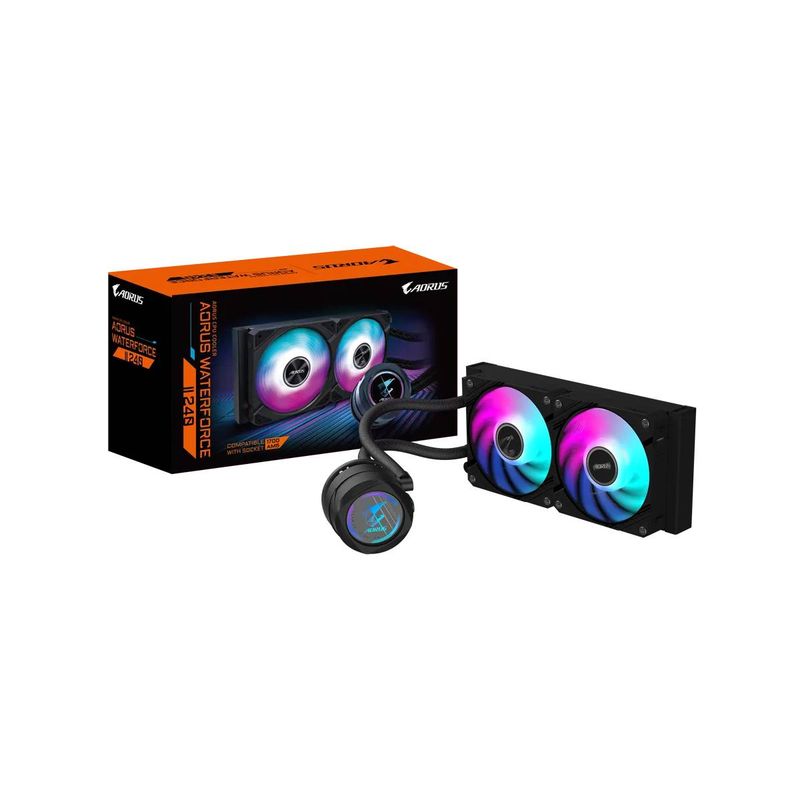 GIGABYTE - Refrigeracion Liquida Gigabyte AORUS WATERFORCE II 240 ARGB