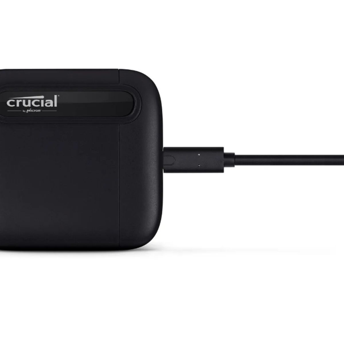 CRUCIAL - SSD 500 GB Externo - Crucial X6 - USB 3.2 Gen 2 Tipo-C (CT500X6SSD9)
