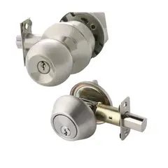 ODIS - Pack Cerradura Cilíndrica 201 Acceso + Cerrojo 502 Llave Igualada