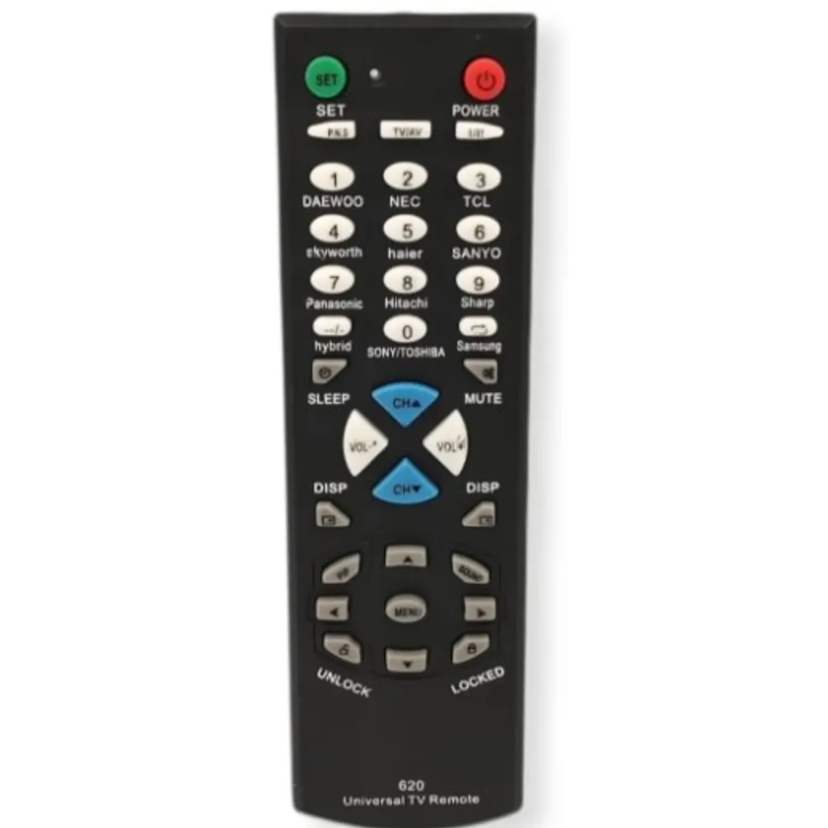 GENERICO - Control Remoto Universal Multimarca Tv Sony Panasonic Sharp