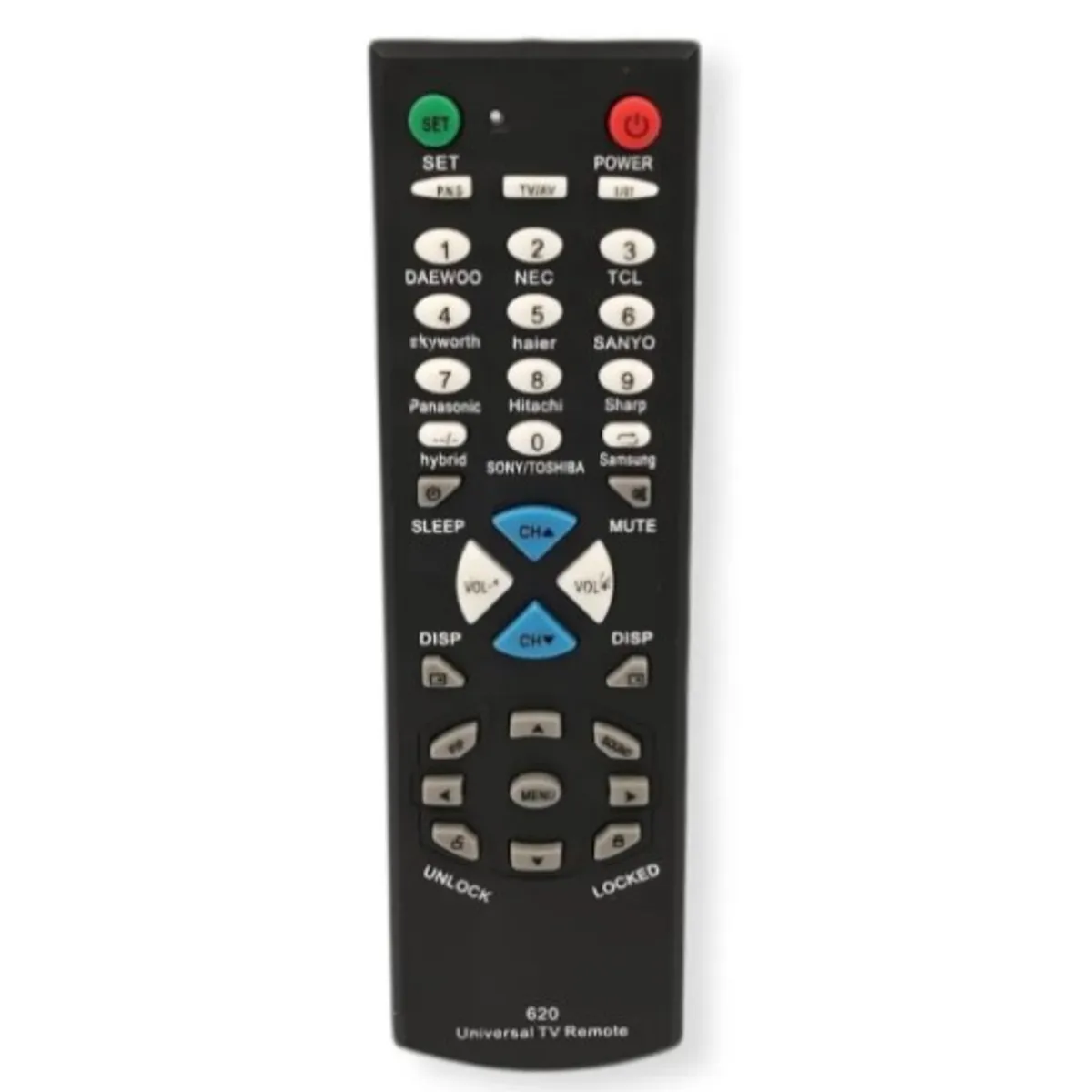 GENERICO - Control Remoto Universal Multimarca Tv Sony Panasonic Sharp