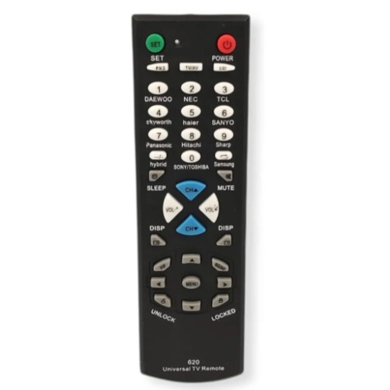 GENERICO - Control Remoto Universal Multimarca Tv Sony Panasonic Sharp